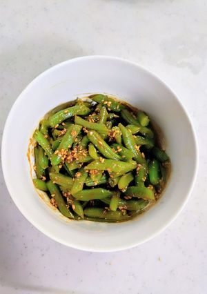 [スピードメニュー]いんげんの胡麻和え-レシピのメイン写真