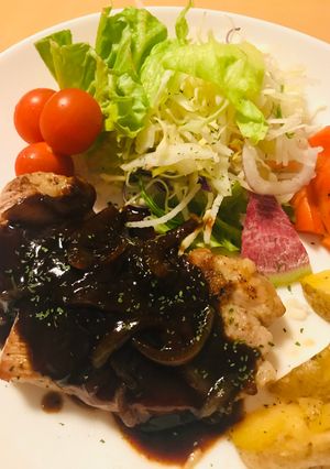 豚うで肉のステーキ●デミグラソース風-レシピのメイン写真