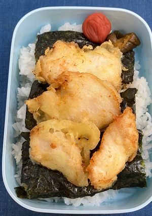 昔ながらの鶏天海苔弁当🍱-レシピのメイン写真