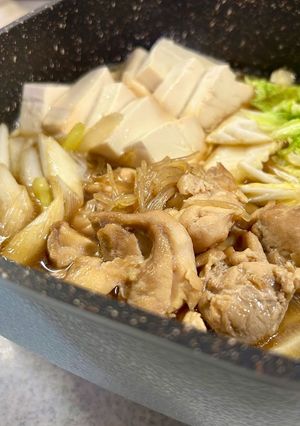 鶏肉のすき煮-レシピのメイン写真