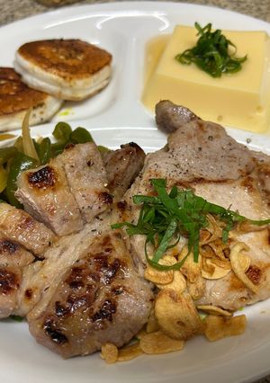 豚肩ロースの塩麹焼き“ニンニク風味”-レシピのメイン写真