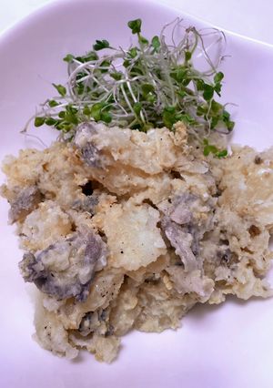 炭火焼鶏のおつまみポテサラ☆-レシピのメイン写真
