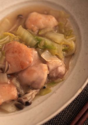 鶏むねと白菜のとろみ煮-レシピのメイン写真