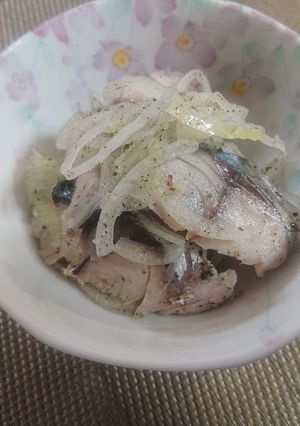 しめ鯖マリネ-レシピのメイン写真
