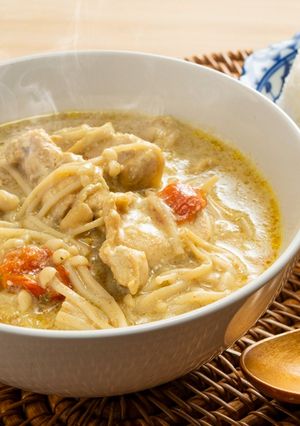 きのこのスパイシーココナッツカレー-レシピのメイン写真