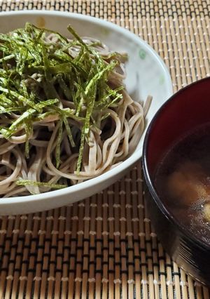 🤍椎茸鶏せいろ蕎麦-レシピのメイン写真