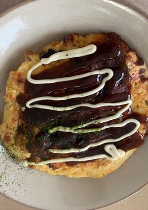 牛すじのお好み焼き-レシピのメイン写真