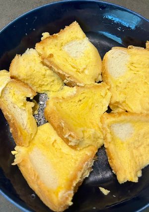 簡単レンジでフレンチトースト！-レシピのメイン写真