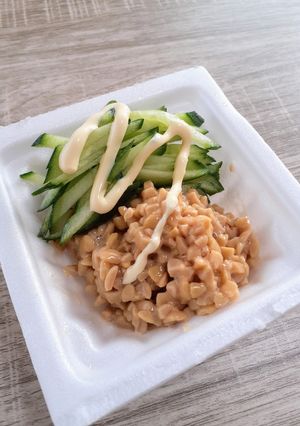 きゅうり納豆♪-レシピのメイン写真