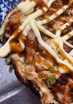 【糖質】おからパウダーで作るおからお好み焼き-レシピのメイン写真