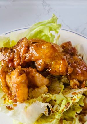 私の照り焼きチキン-レシピのメイン写真