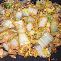 รูปของ 白菜とツナの簡単和風煮