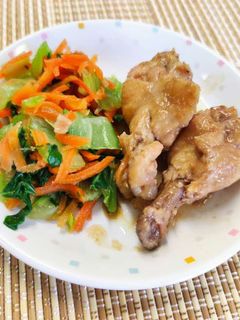 【保育園給食】鶏のさっぱり煮-レシピのメイン写真