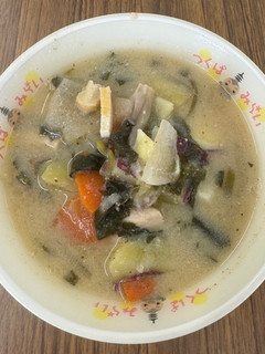 【給食】豆乳入りさつま汁-レシピのメイン写真