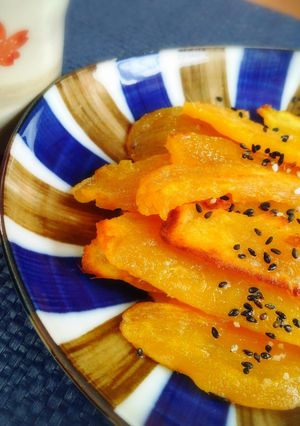 *絶品☆干し芋のごましおバター焼き*-レシピのメイン写真