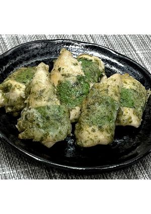 ささみのしそ巻き磯部揚げ★動画あり★-レシピのメイン写真