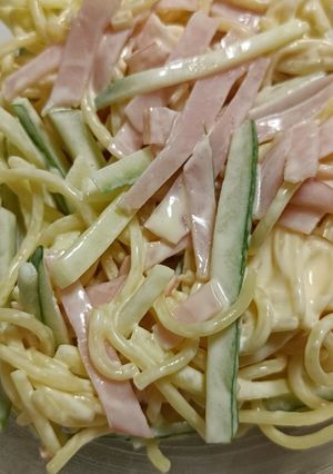 【余ったスパゲッティ】パスタサラダ-レシピのメイン写真