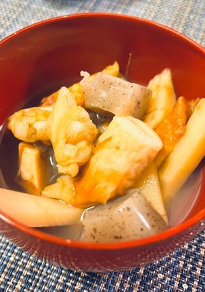 春のデトックス煮物。あさりしみしみ-レシピのメイン写真