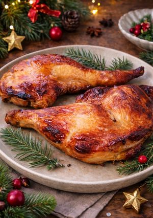 クリスマスチキン-レシピのメイン写真