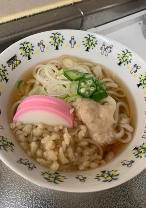 とろろとオクラねぎの簡単うどん！-レシピのメイン写真