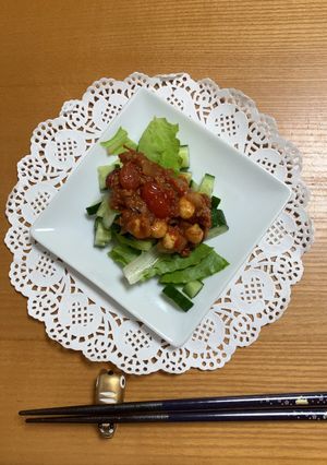 チリコンカンにサンバルアスリ-レシピのメイン写真