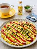 レンジで簡単♪ベーコンチーズの卵ご飯