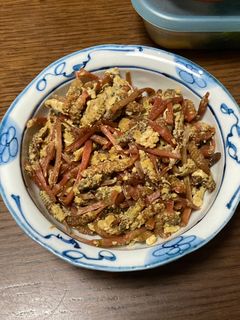 つくしの卵とじ-レシピのメイン写真