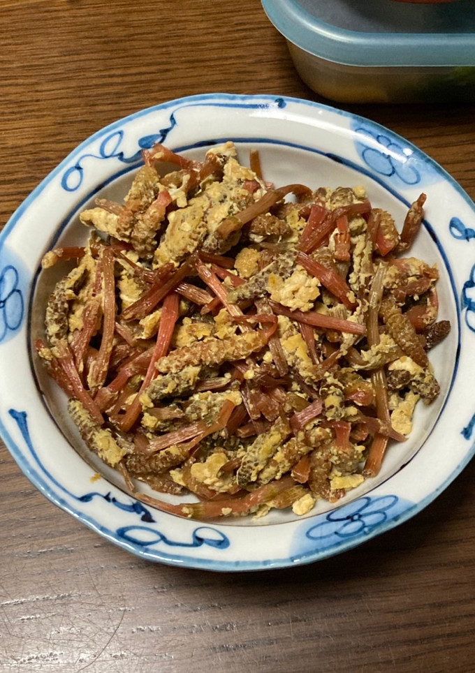 つくしの卵とじ-レシピのメイン写真
