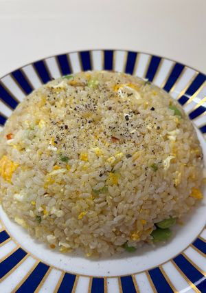 【簡単昼食】残りご飯でエビ風味チャーハン-レシピのメイン写真