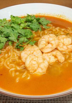 パクチー香るトムヤムクン辛ラーメン-レシピのメイン写真