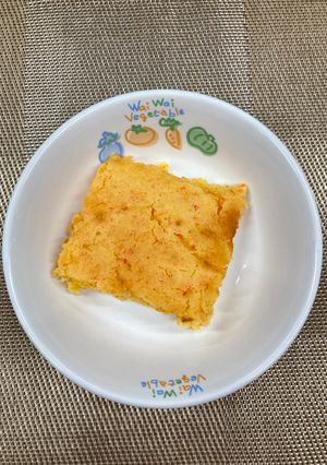 【保育園おやつ】キャロットチーズケーキ-レシピのメイン写真