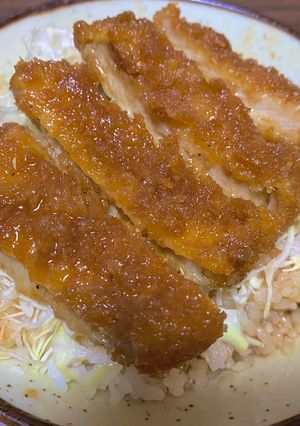感覚で作ったソースカツ丼-レシピのメイン写真