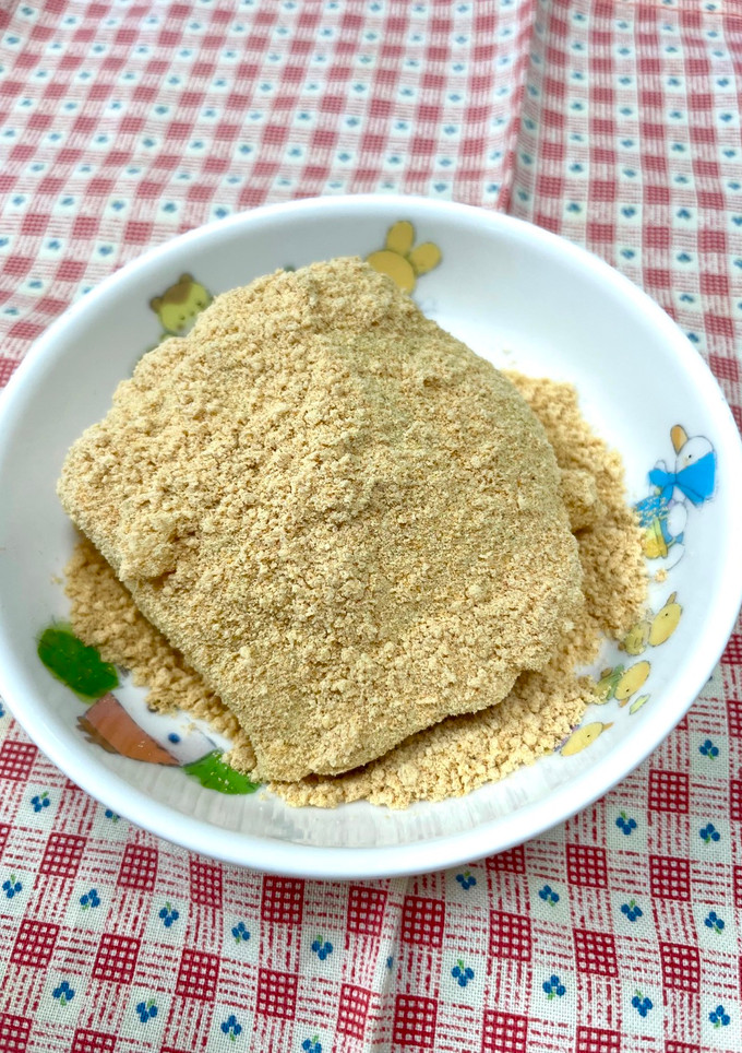 簡単！豆乳くずもち　給食-レシピのメイン写真