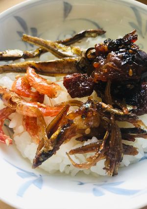 毎日のしろごはん●佃煮4種盛り-レシピのメイン写真