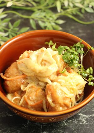 レンジで簡単！おじゃがまるチーズカレーマヨ-レシピのメイン写真