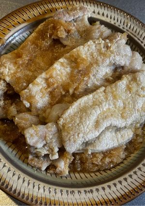 シャリアピンと酵素の柔らか豚生姜焼き-レシピのメイン写真