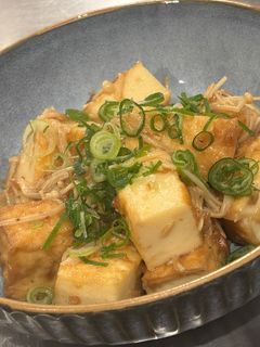 厚揚げとキノコのさっぱり梅炒め♡-レシピのメイン写真