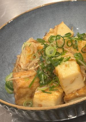 厚揚げとキノコのさっぱり梅炒め♡-レシピのメイン写真