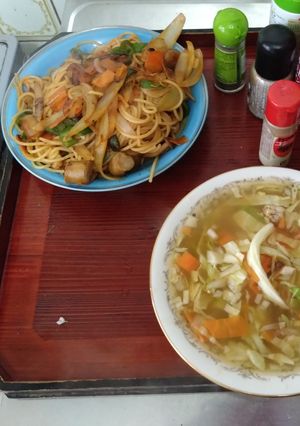 やっつけナポリタン-レシピのメイン写真