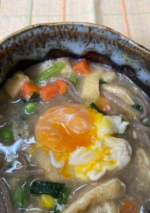 リゾット風な十割蕎麦-レシピのメイン写真