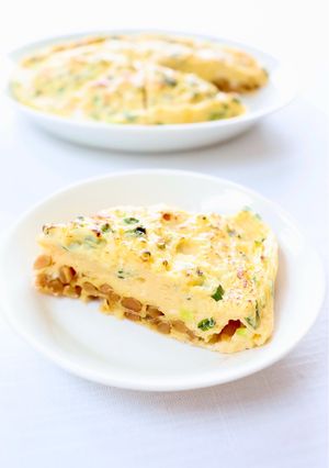風味良い【Bistro納豆チーズオムレツ-レシピのメイン写真