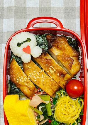 簡単!キャラ弁☆海苔弁・ベイマックス弁当-レシピのメイン写真