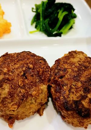 20分で作れる(*´∀｀)ハンバーグ✩-レシピのメイン写真