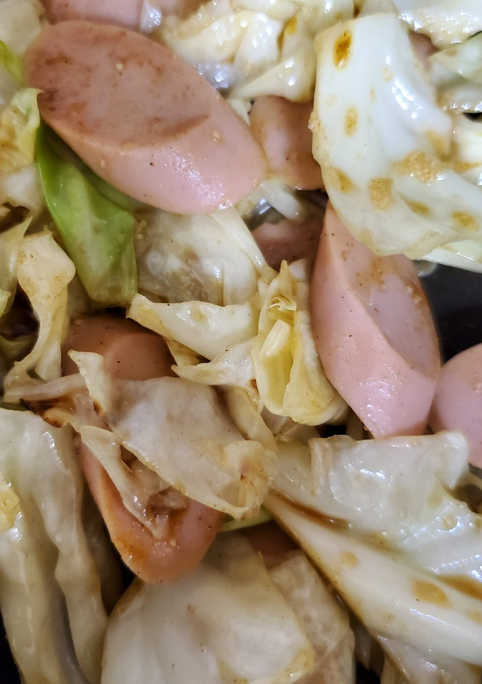 魚肉ソーセージとキャベツのカレー炒め-レシピのメイン写真
