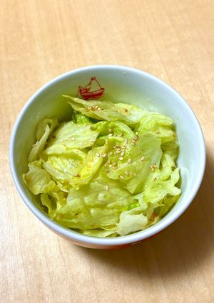 簡単☆だしとチーズの無限レタスサラダ-レシピのメイン写真