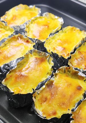 7分蒸して仕上げはトースター！簡単スイートポテト-レシピのメイン写真