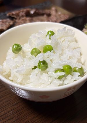 昆布だしで炊く基本のふっくら豆ごはん-レシピのメイン写真