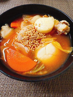海鮮キムチスープ🐟-レシピのメイン写真