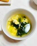 調味料は白だしのみ！超簡単卵スープ