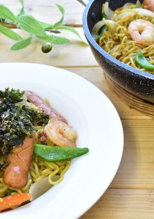かつお海苔の焼きそば-レシピのメイン写真